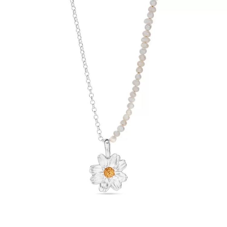 1TA0530-122 [THALLO] 雛菊吊墜 24K 金和純銀 #s539b (EU)