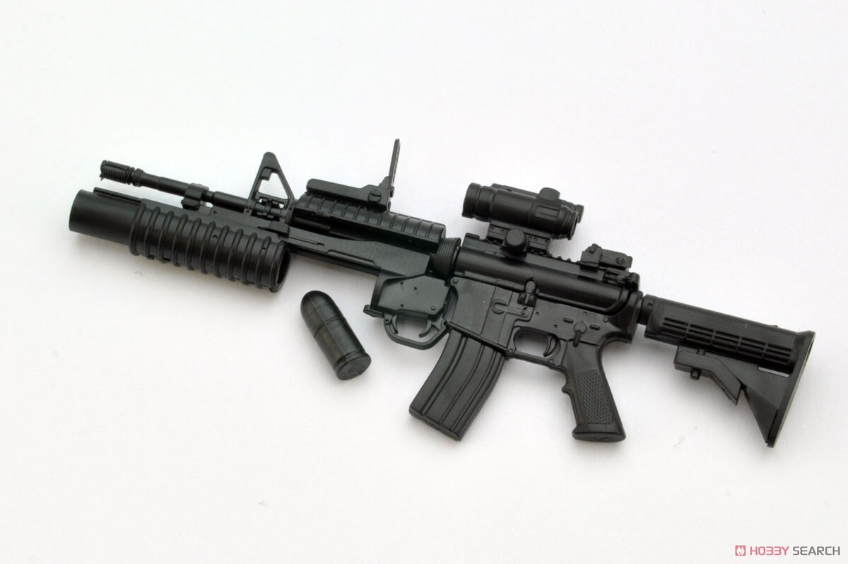 TOMYTEC 1/12 LA100 M4A1 M203 2.0 迷你武裝 組裝模型