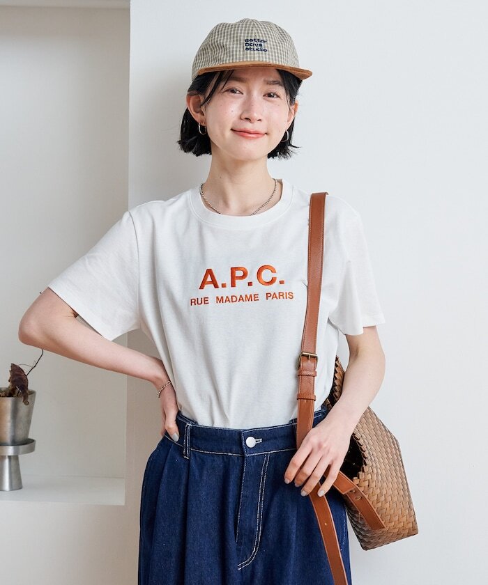 🇯🇵 Freak's Store X A.P.C RUE MADAME T 刺繡LOGO 短T 短袖 女款 / 預購