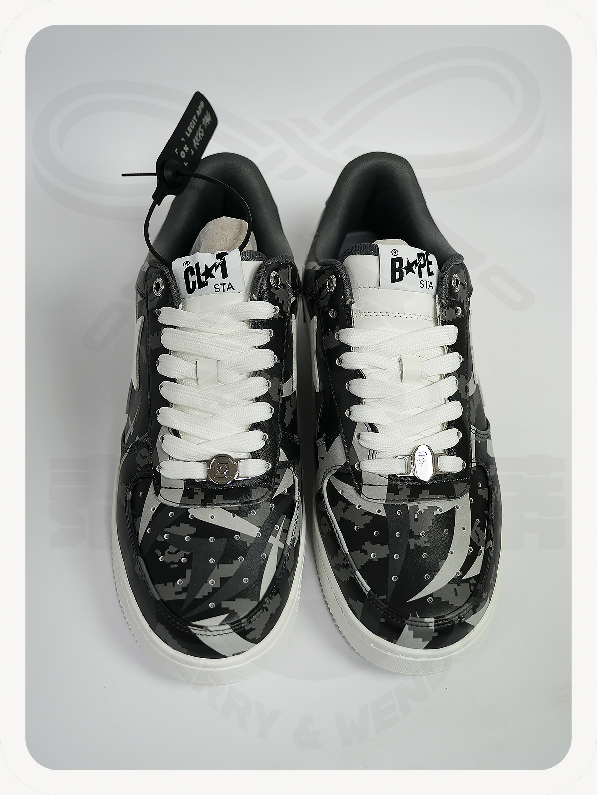 全新US10 Bapesta x CLOT 'Trial Camo'