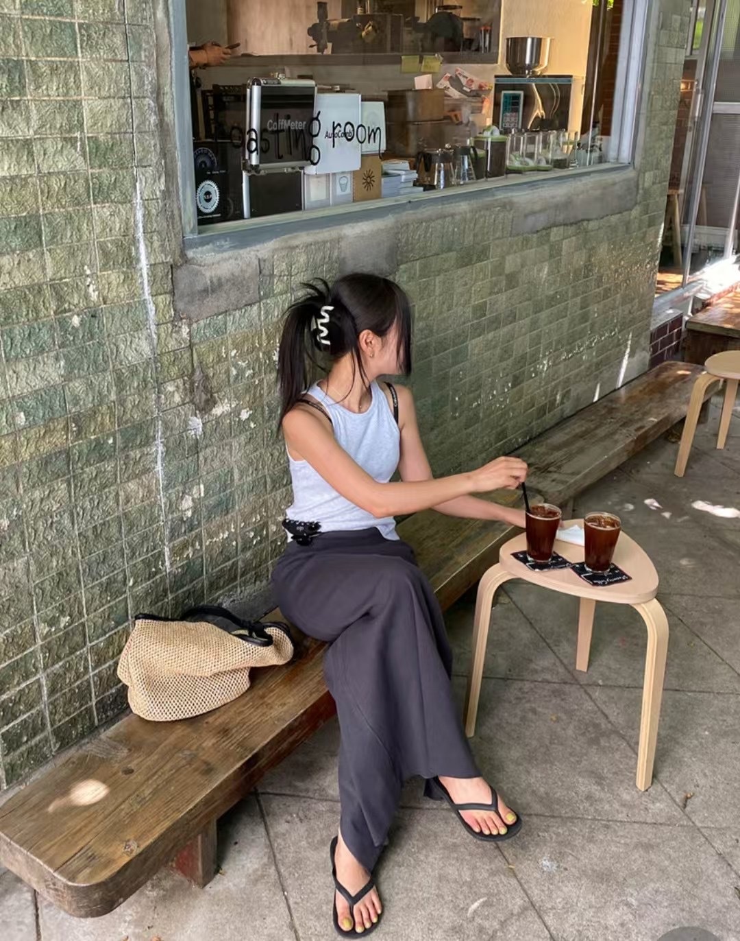 【組合】棉Modal混紡修身圓領無袖背心｜親膚柔軟・顯腰緊實日常款 （任選三色）