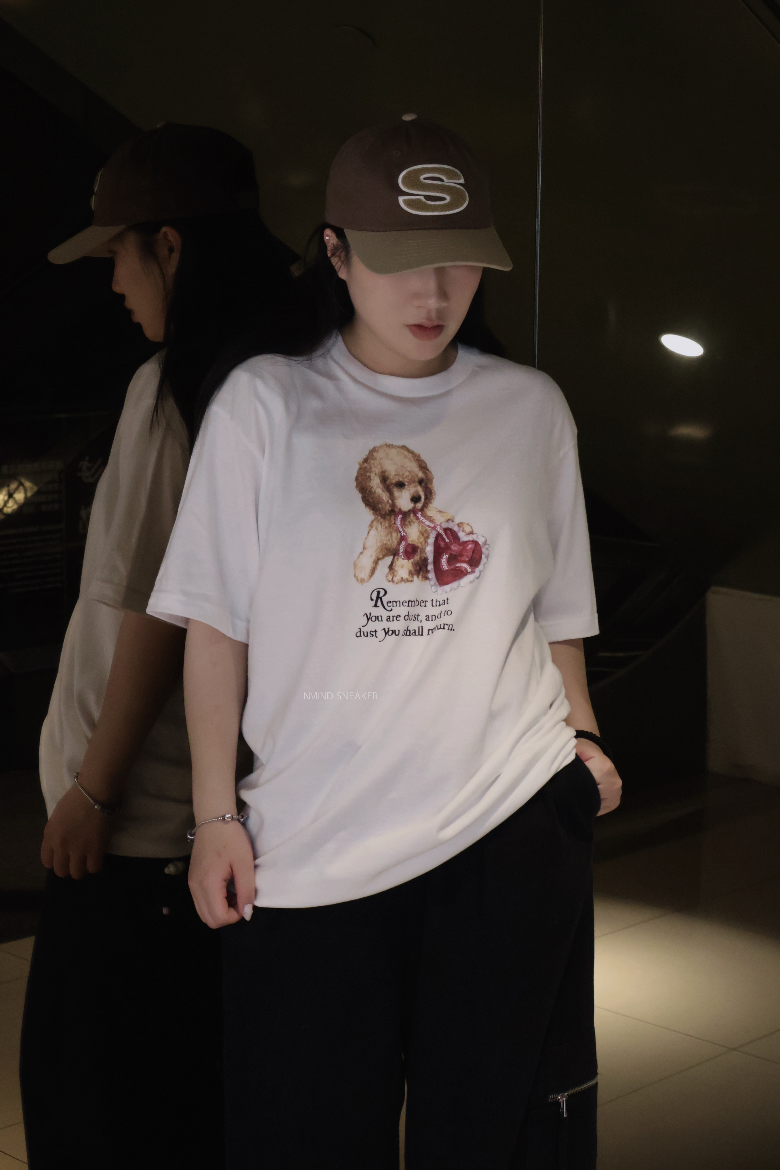 <快速出貨> Supreme Dust Tee 黑/白