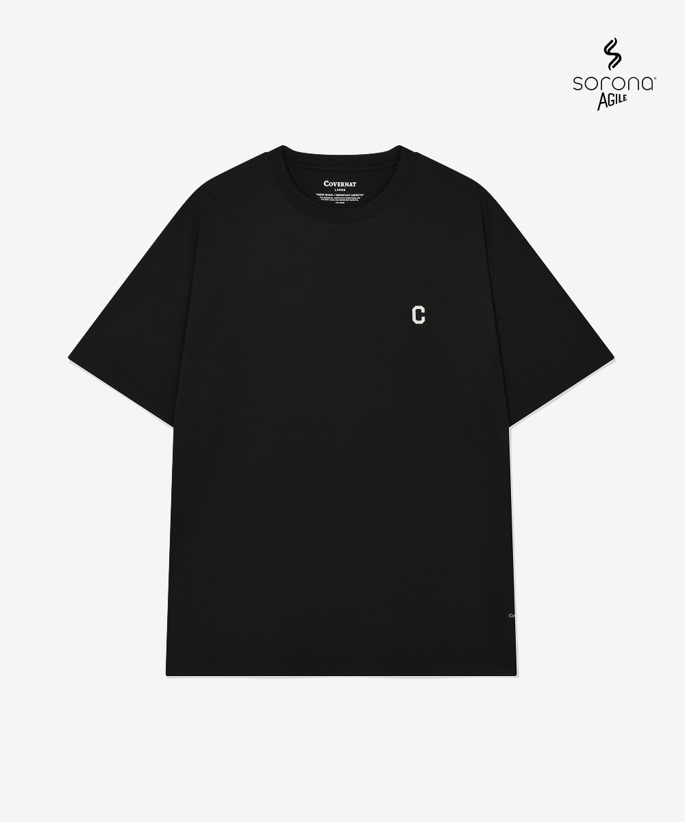 【直播】COVERNAT LX0609504 Sorona 小C LOGO 短袖上衣（CO2602ST05）