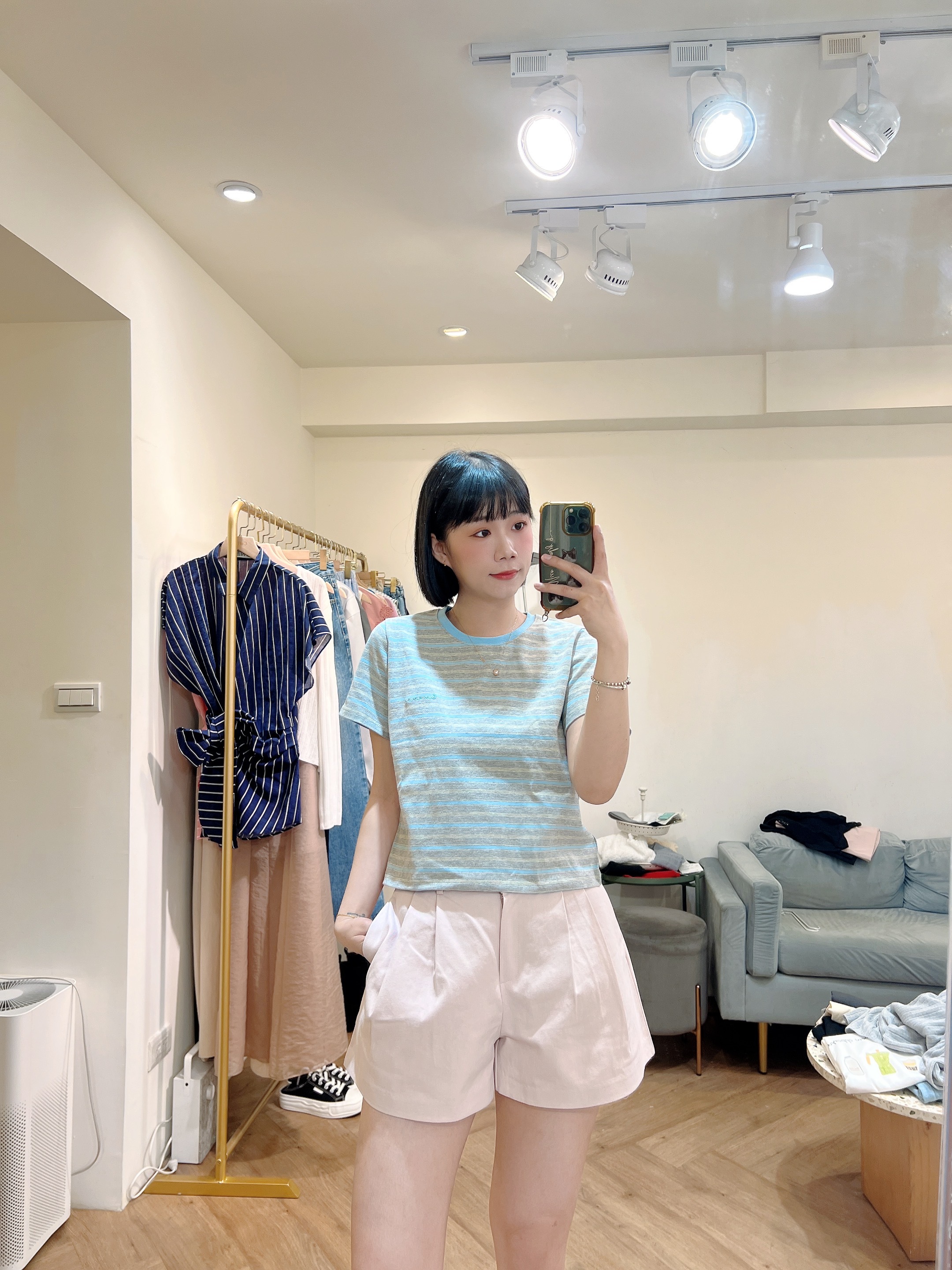 條紋tee