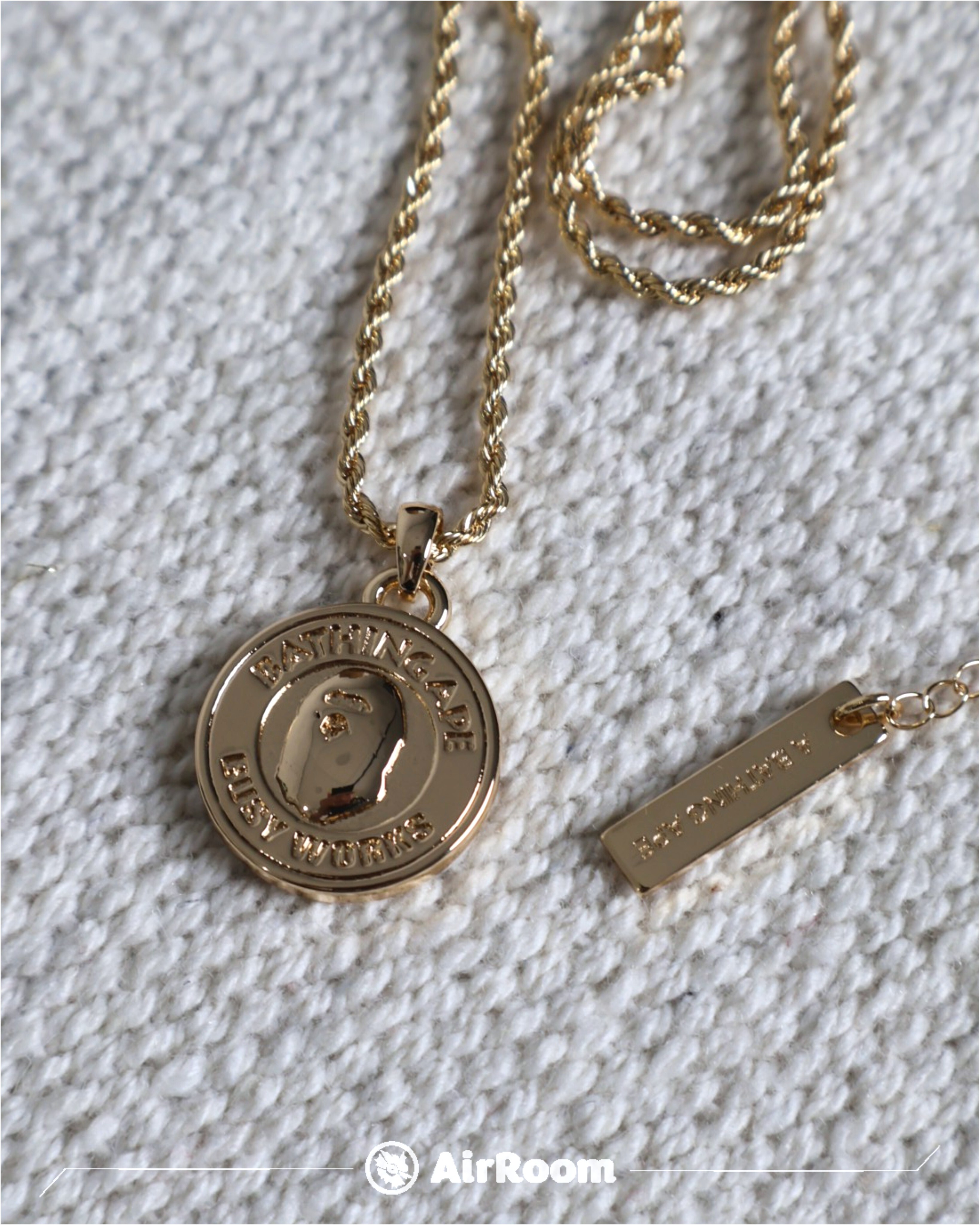 2026SS A BATHING APE BAPE BUSY WORKS NECKLACE 大頭 項鍊 現貨