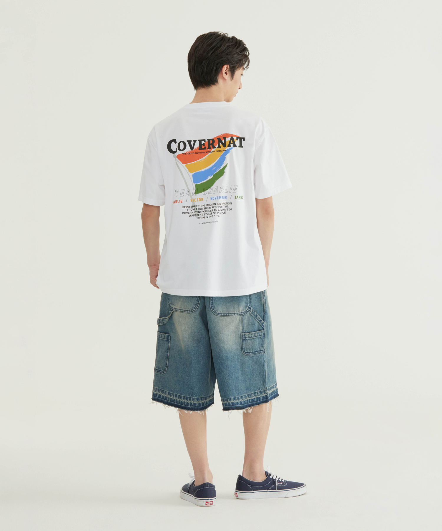 【直播】COVERNAT LX0609513 圖案印花短袖上衣(CO2602ST21)