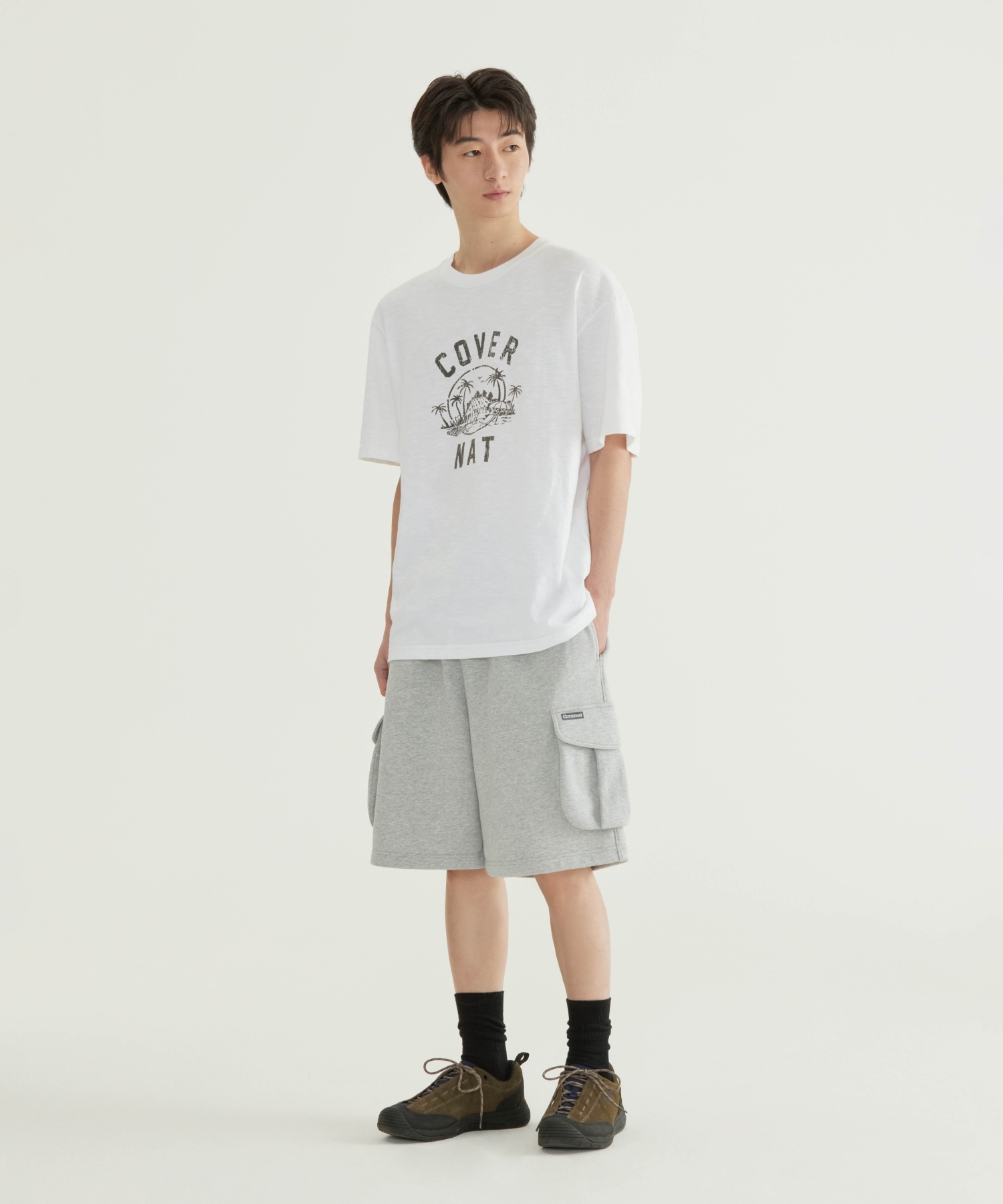 【直播】COVERNAT LX0609516 圖案印花短袖上衣(CO2602ST24)