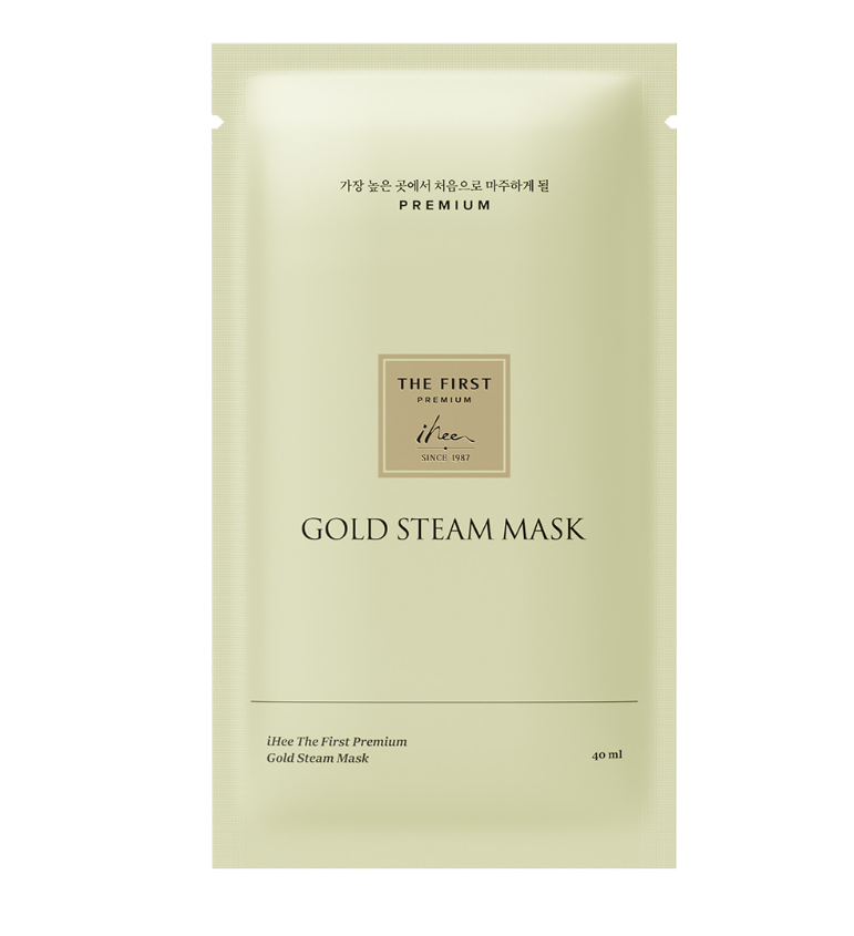 CR260611-H6 ihee the first premium gold steam mask 頂級黃金蒸氣修護髮膜 （40ml x 4片）EXP: 27.11.20（買一送一，共兩套）