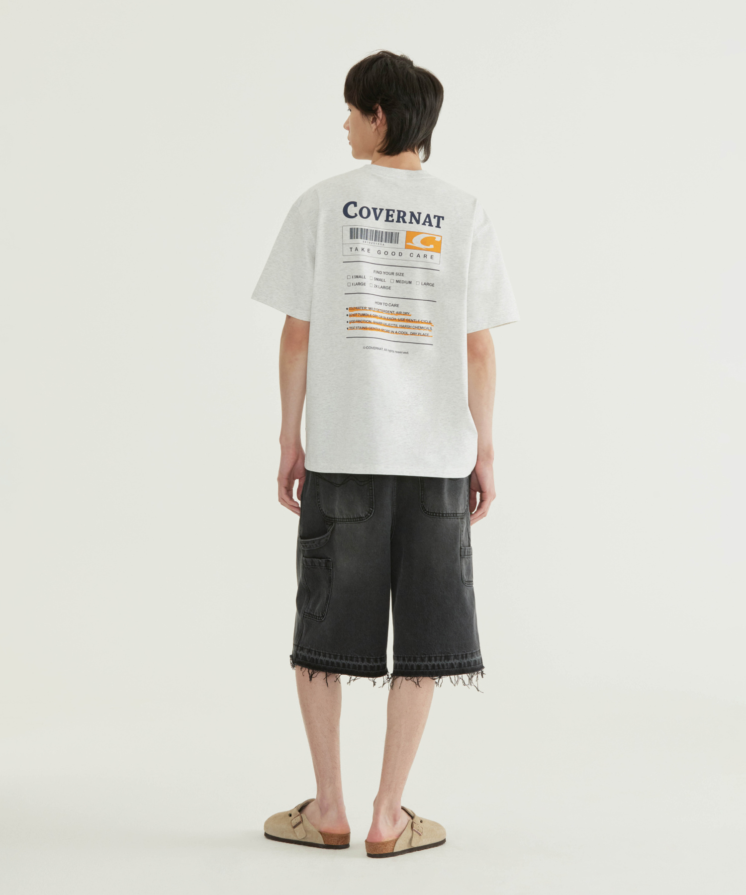 【直播】COVERNAT LX0609522 Supima Label 圖案短袖上衣(CO2602ST40)