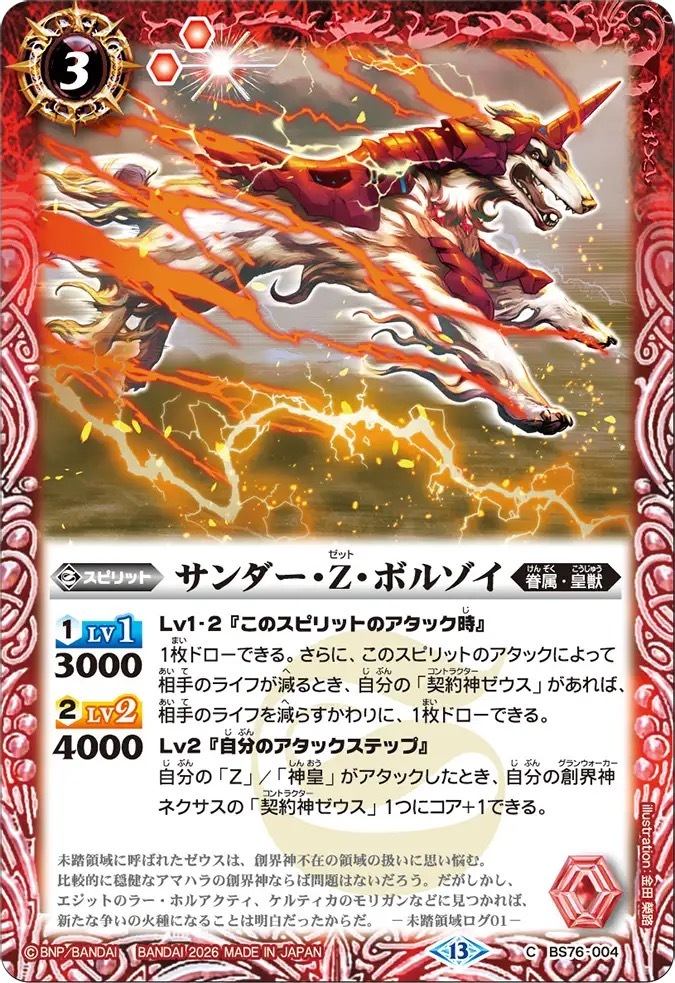 BS76-004C サンダー・Z・ボルゾイ