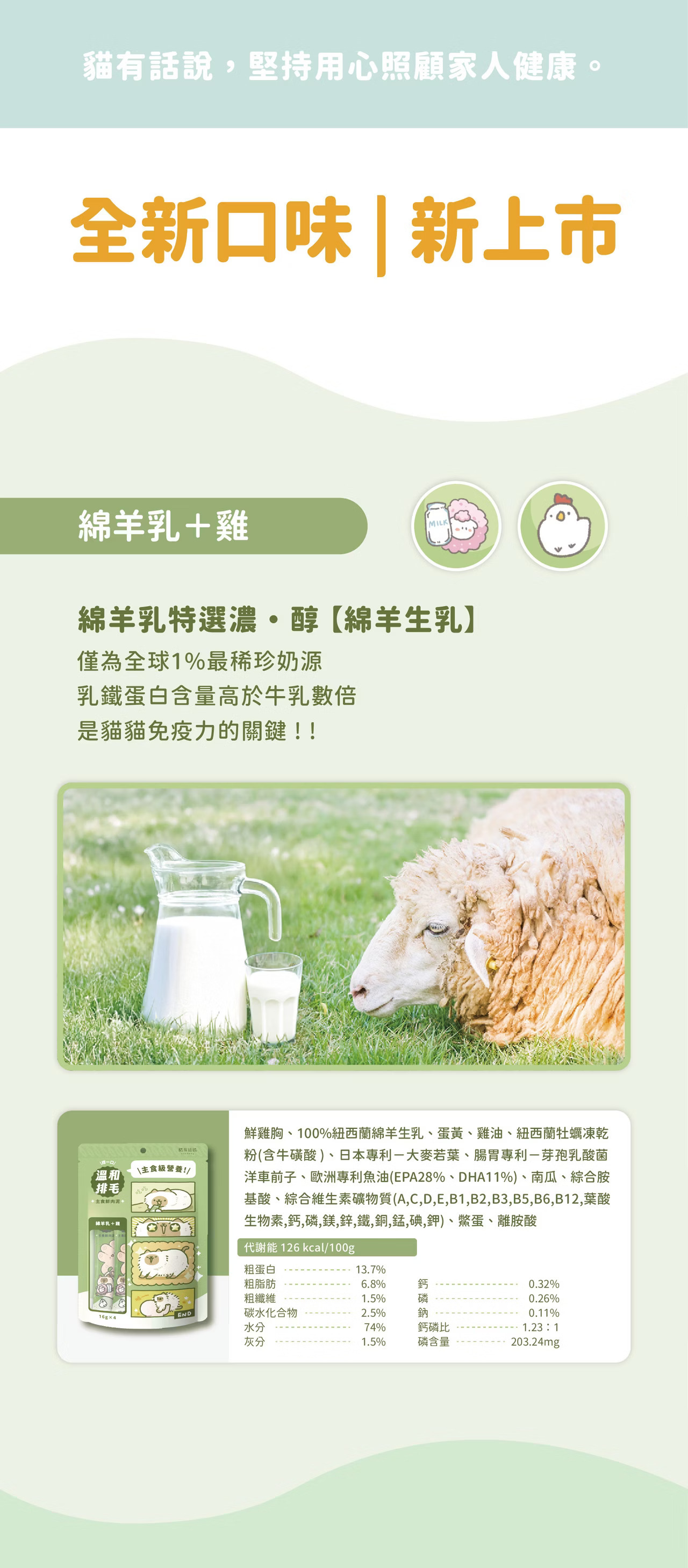 貓有話說 溫和排毛 主食肉泥