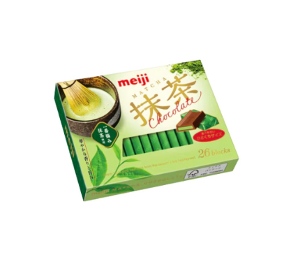 MEIJI 明治 抹茶朱古力盒裝 26塊裝