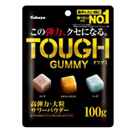 Kabaya Tough 堅硬軟糖 100g