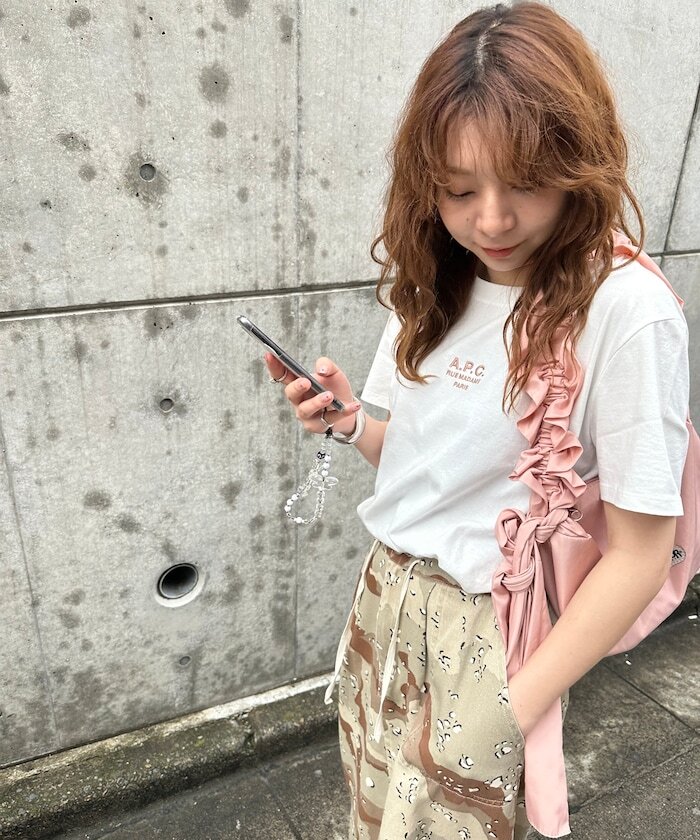 🇯🇵 Freak's Store X A.P.C T-SHIRT DESIREE 刺繡小LOGO 短T 短袖 女款 / 預購