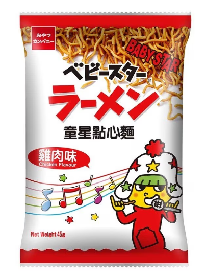 童星點心麵 鷄肉/炒麵味45g
