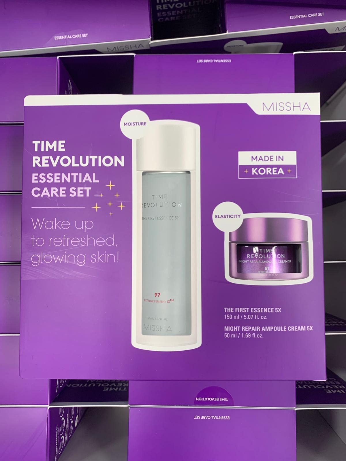 【預購】MISSHA H060801時空精華護膚組