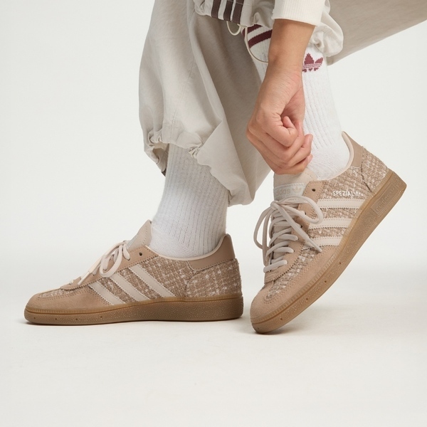 Adidas 愛迪達 Handball Spezial W JR4504 女 運動休閒鞋 德訓鞋 小香風 奶茶