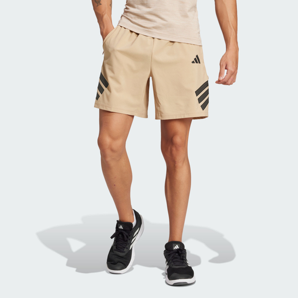 Adidas 愛迪達 Gym+ 3s Short JC5225 男 短褲 運動短褲 休閒短褲 淺棕 吸濕排汗