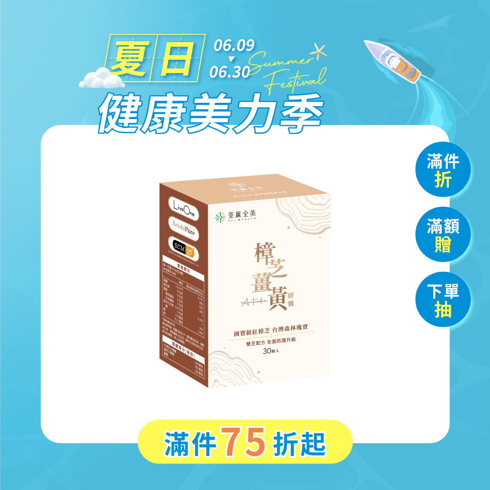 樟芝薑黃膠囊