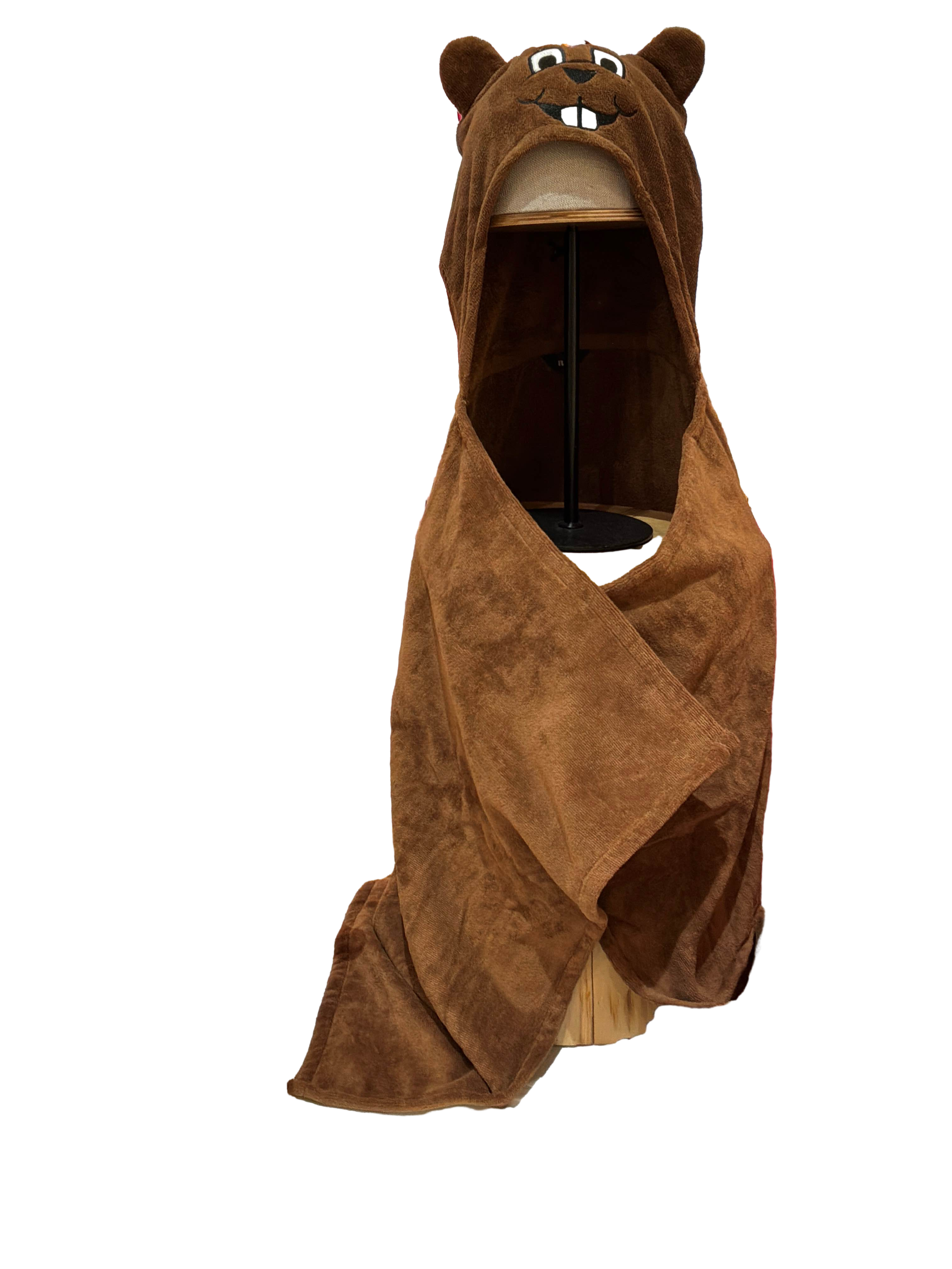 【Roots Outlet】Buddy Hooded Towel  深咖