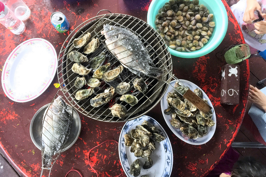 烤蛤仔