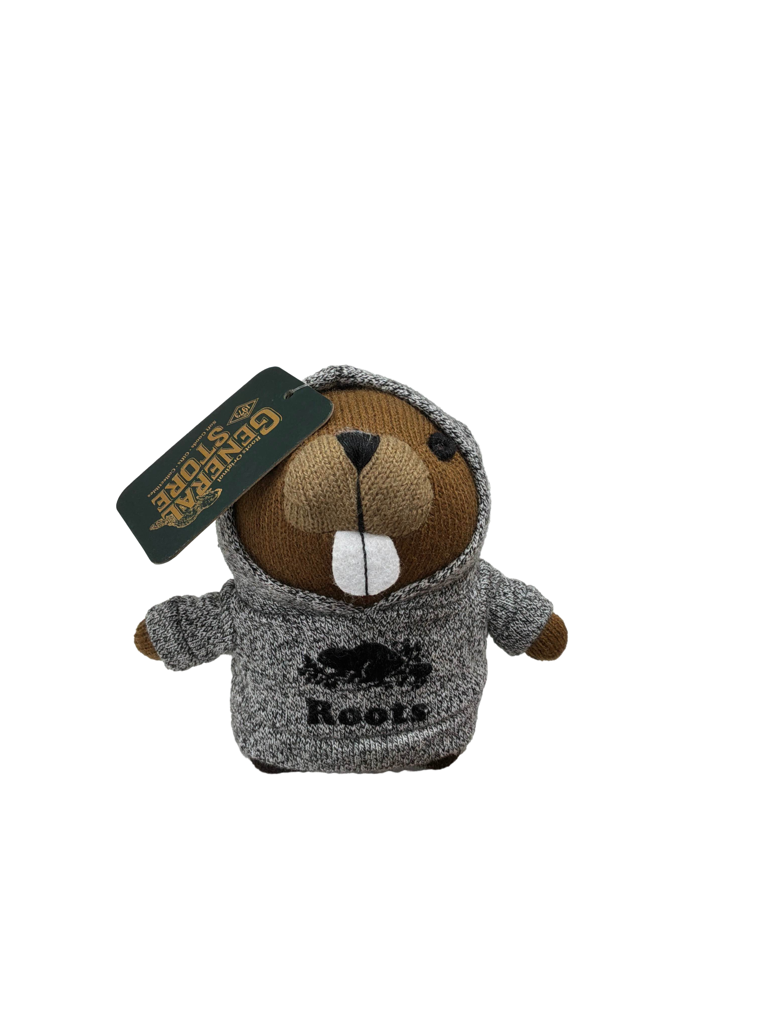 【Roots Outlet】Beaver Large Keychain  灰