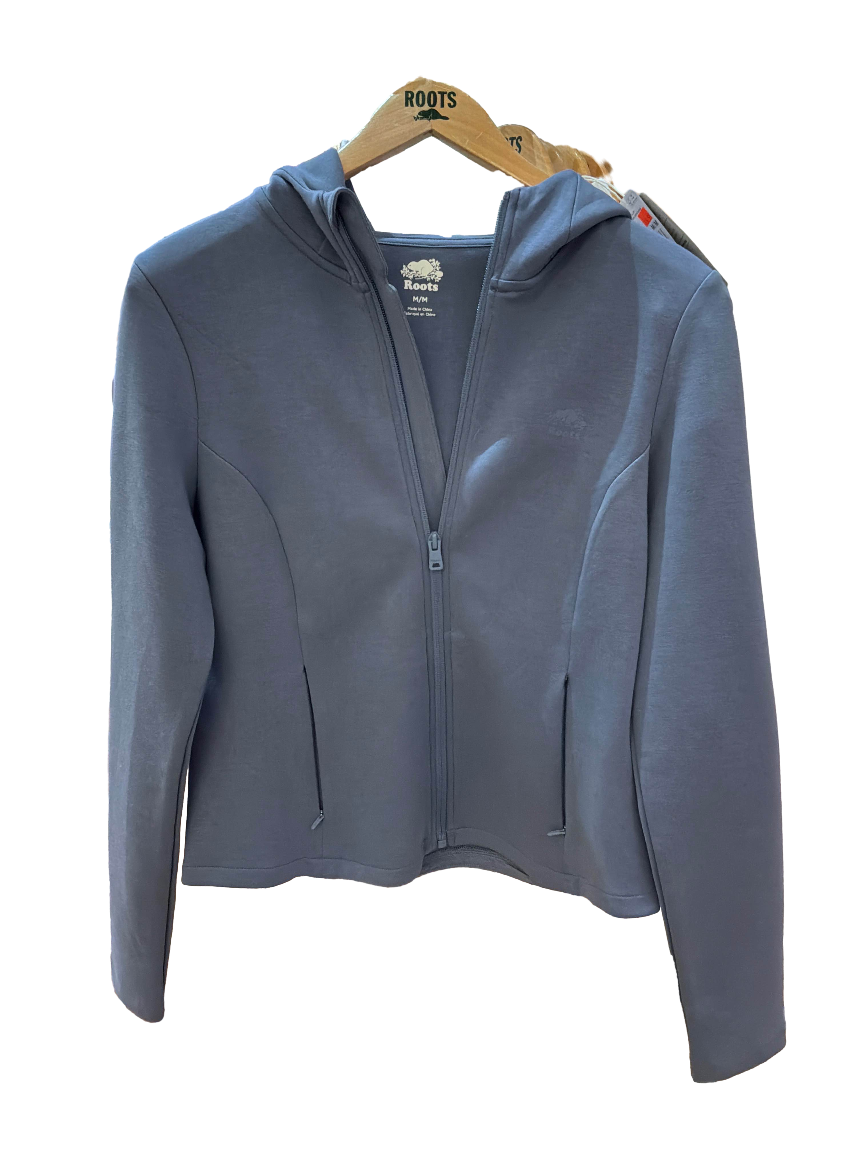 【Roots Outlet】Roam Hooded Full Zip  藍