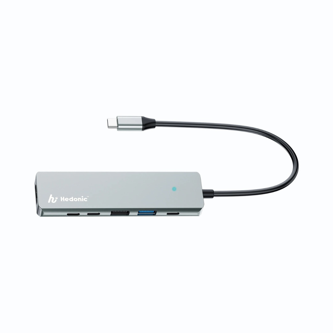 Hedonic 9in1 Type C PD3.0 100W Hub (4K, 60FPS)