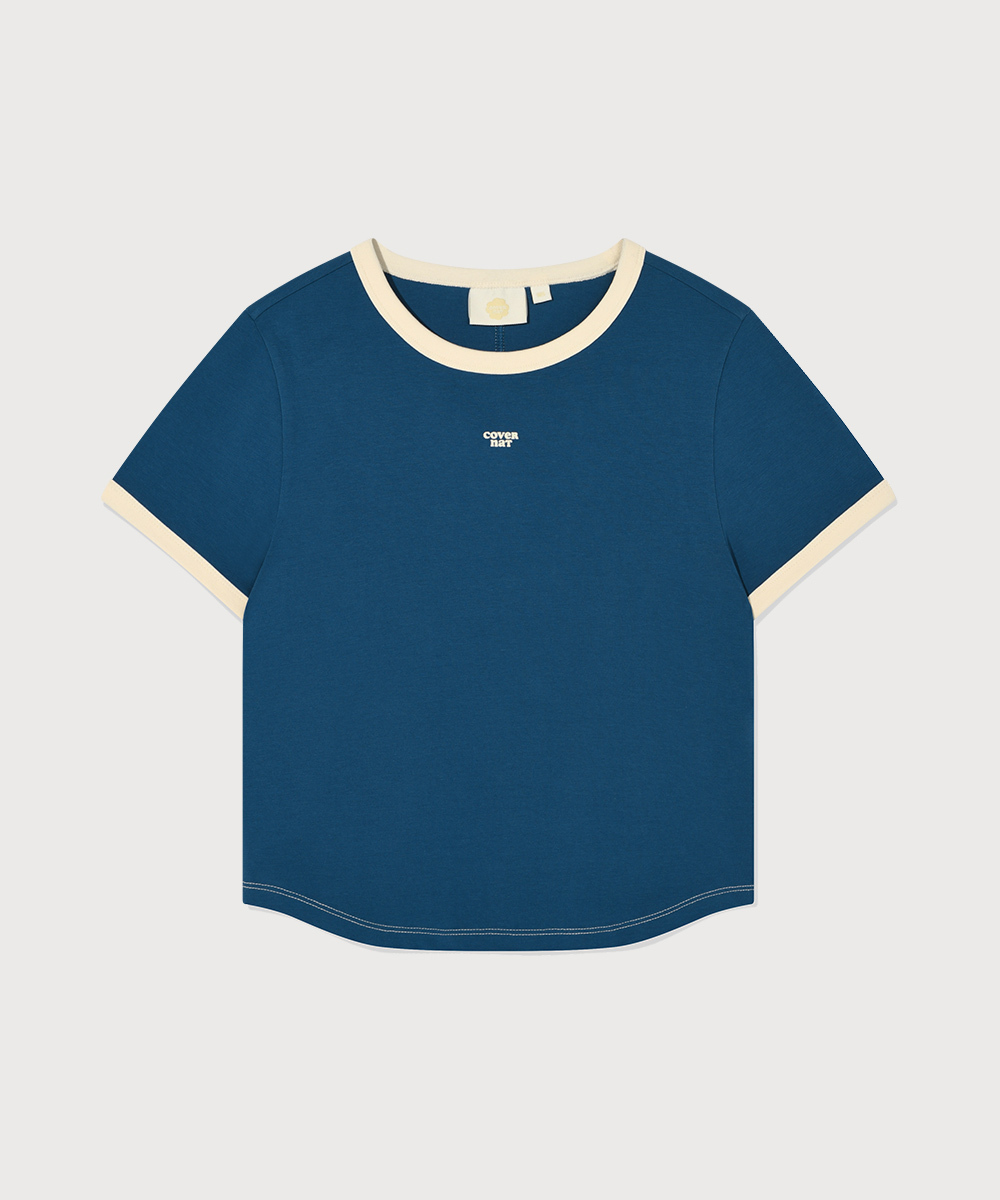 【直播】COVERNAT LX0609534 女裝修身短袖上衣(CO2602ST79)