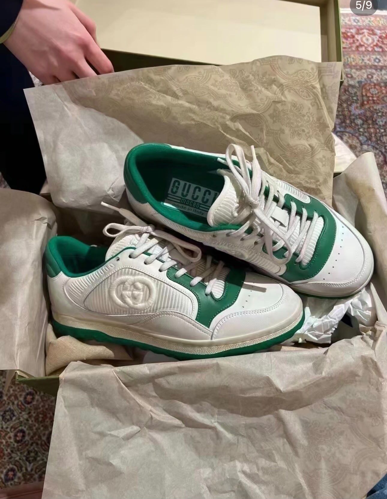 LYS01887 Gucci MAC80 sneakers Size 35