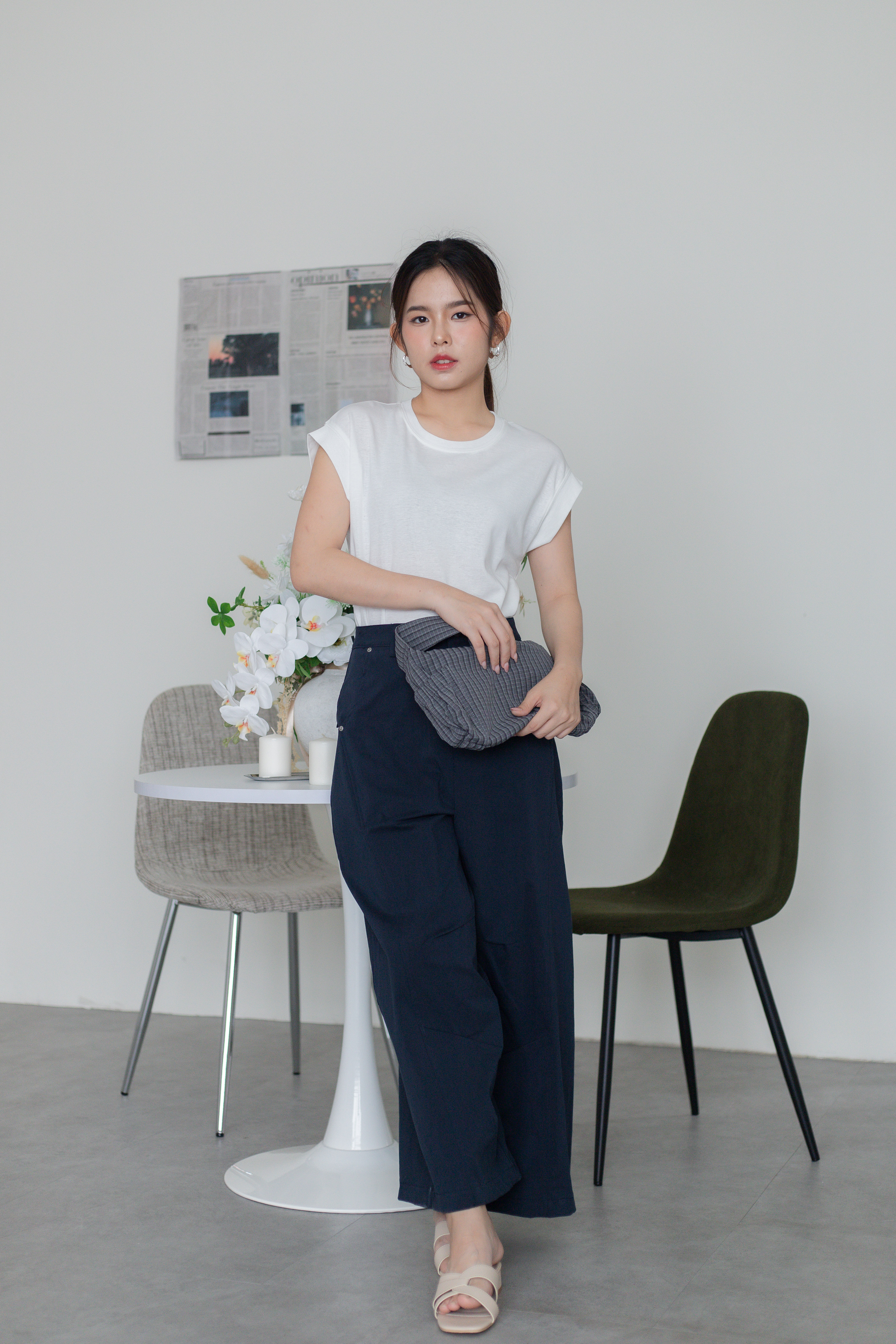 Kaino Utility Pants Navy -2790PLNAV