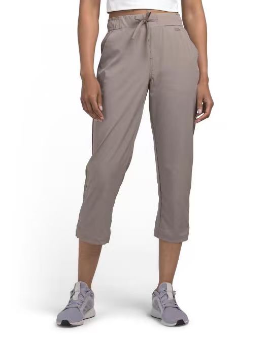 【預購】EDDIE BAUER H060907 女裝速乾七分褲（灰褐色）