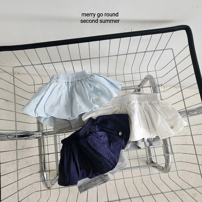正韓夏Merry-go-round 三色日常花苞裙