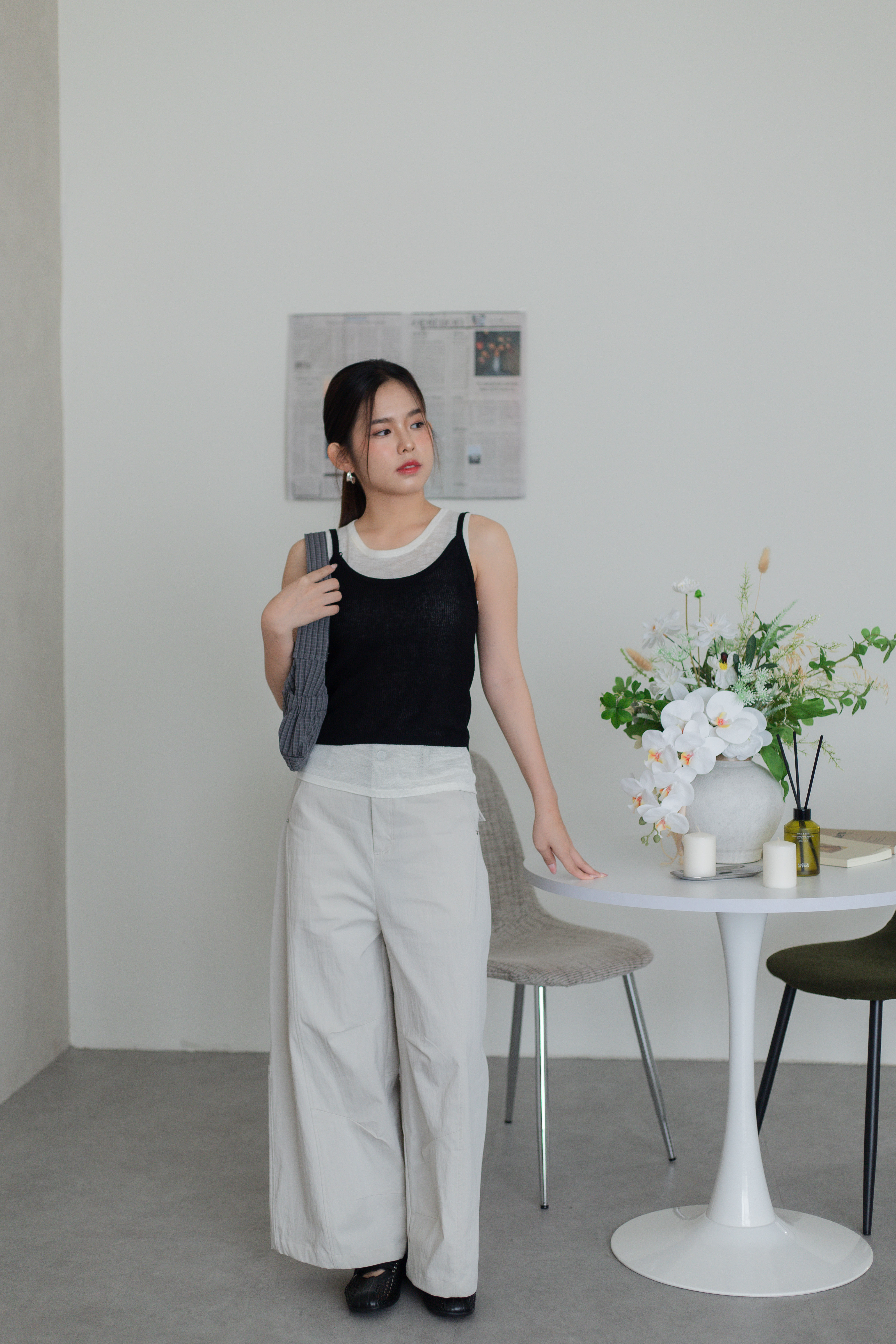Kaino Utility Pants Beige -2790PLBEI