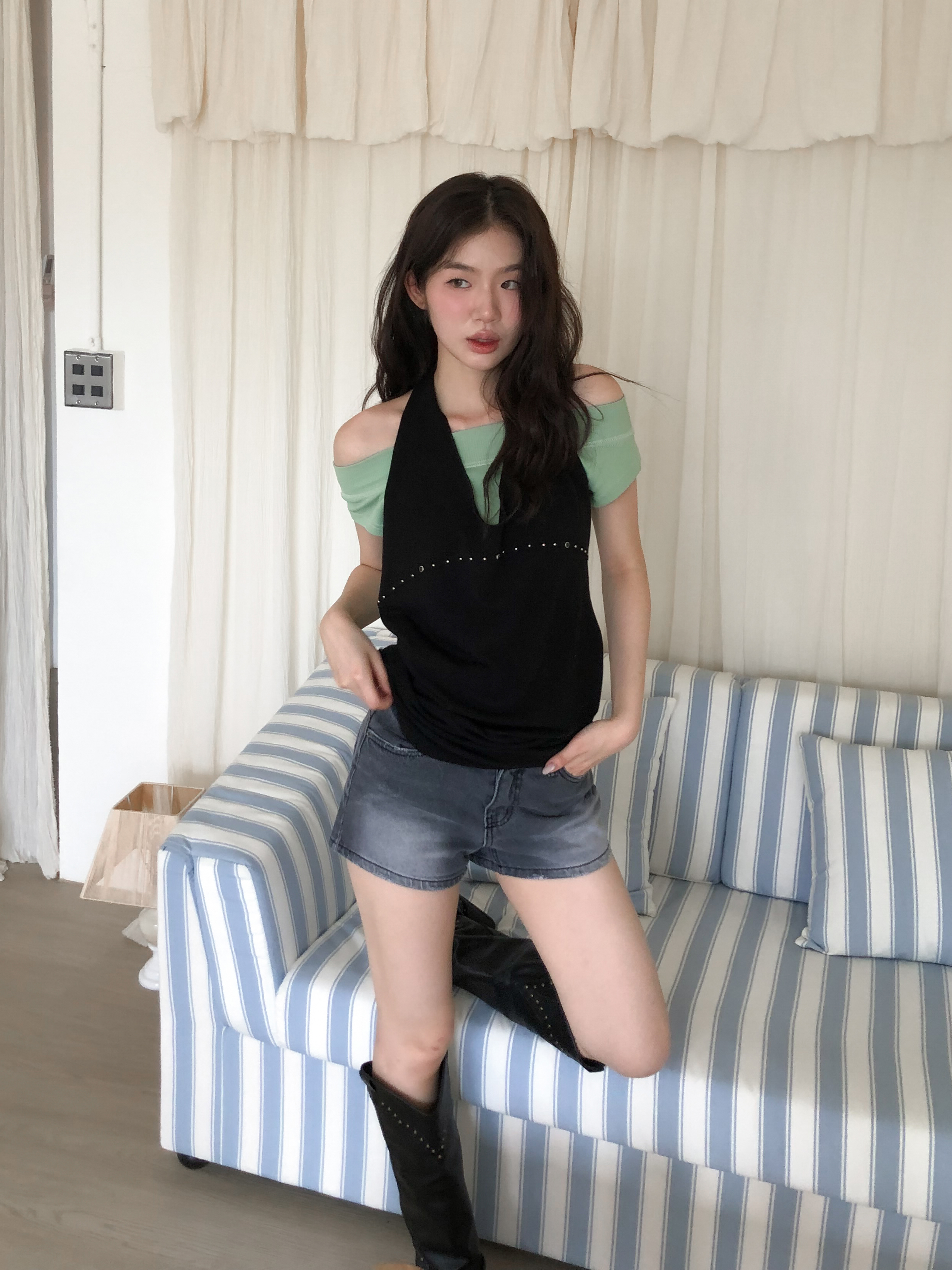 love hip shorts #短褲