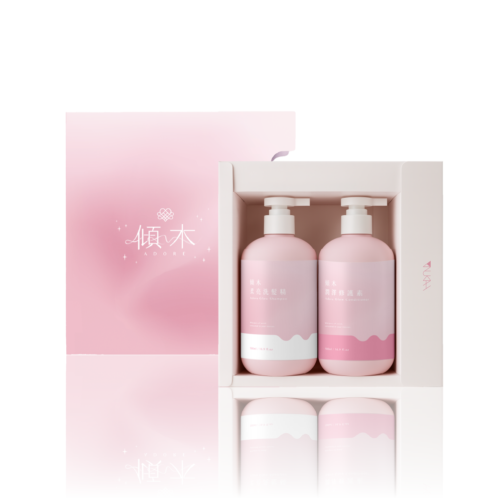 【2026限定】傾木禮盒（洗500ml+護500ml）