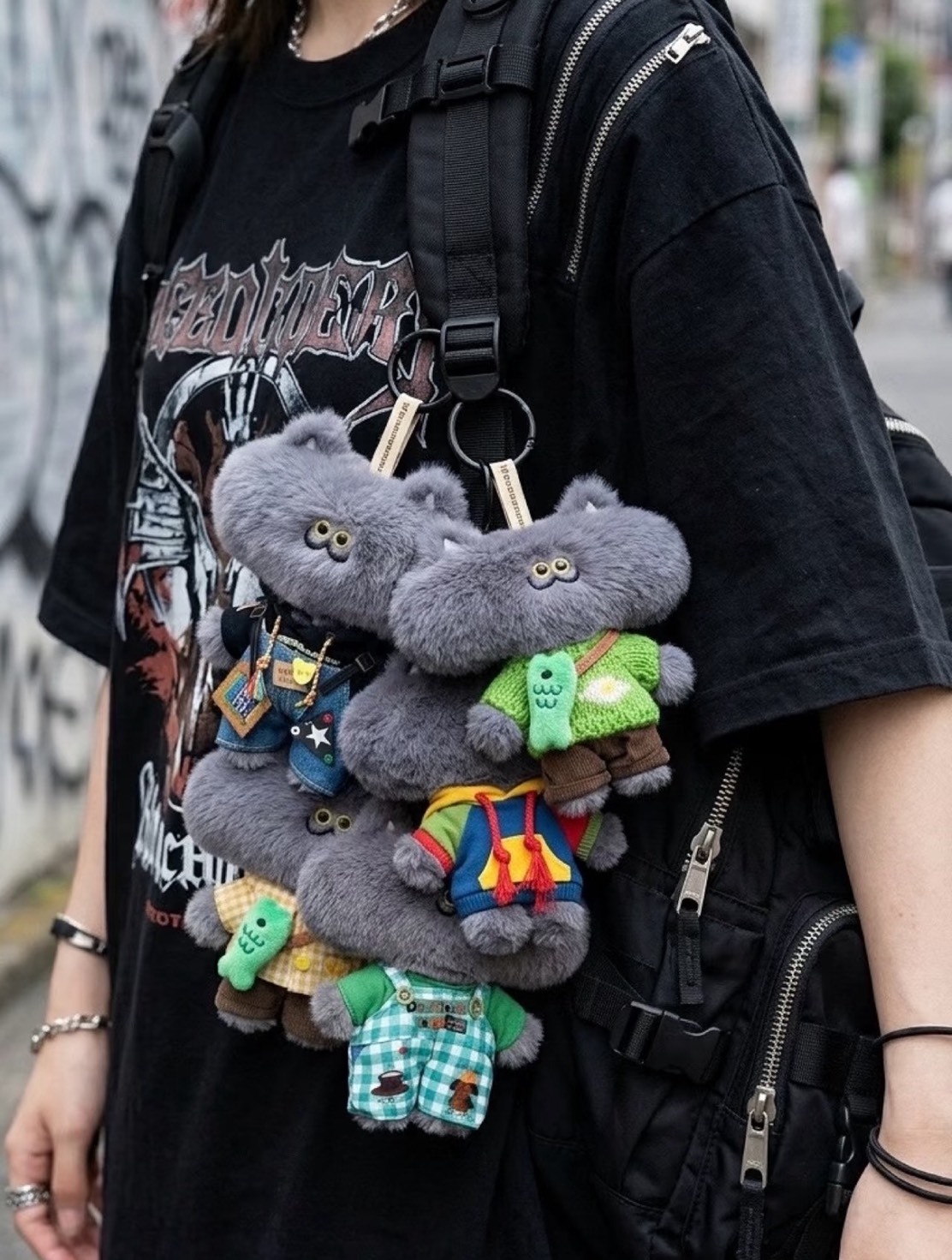 快速出貨<貓肥家潤😻>Wecat 卜卜丁原創「這個世界不能沒有貓系列」小貓咪 吊飾