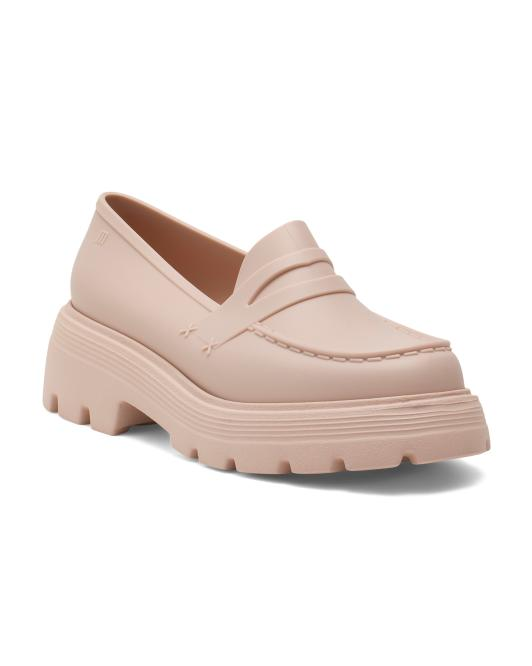 【預購】MELISSA H060916 女裝厚底樂福鞋（粉色）