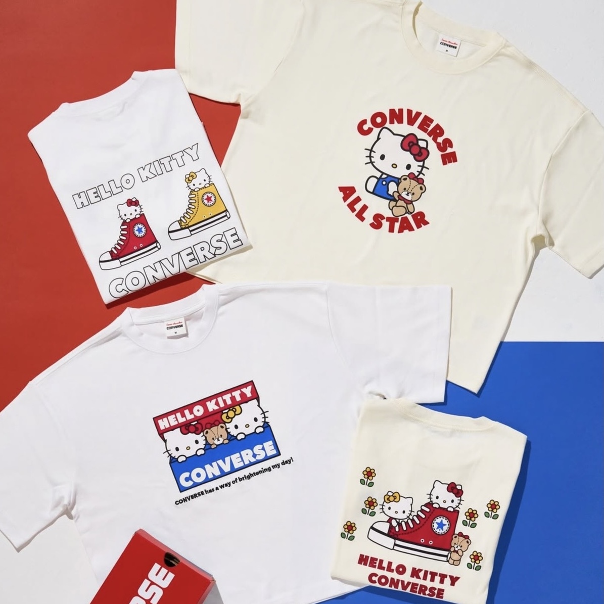 Hello Kitty X Converse 聯名系列 (服飾類)