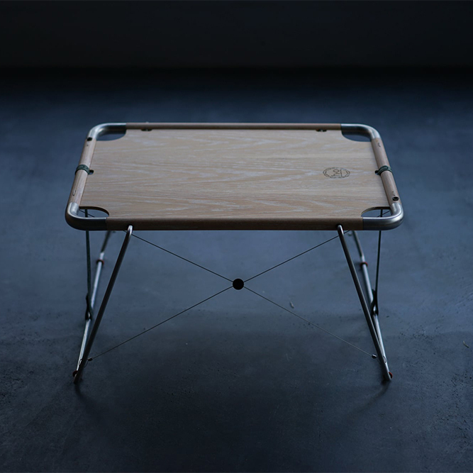 hxo Design 輕量版迷你折疊桌 白橡木洗白