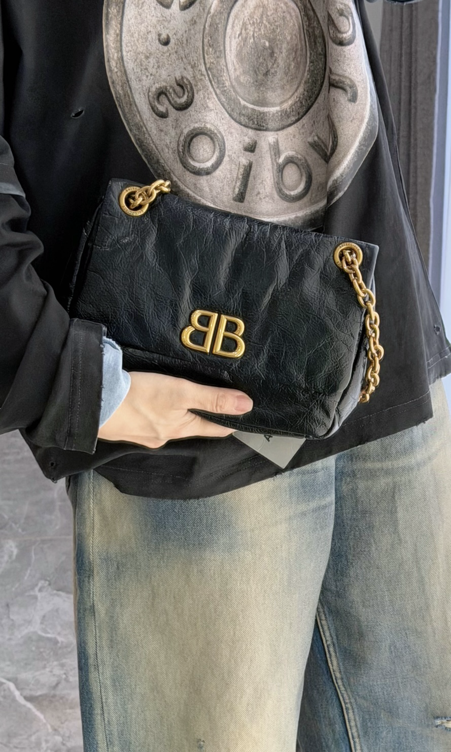Balenciaga Monao 黑金mini