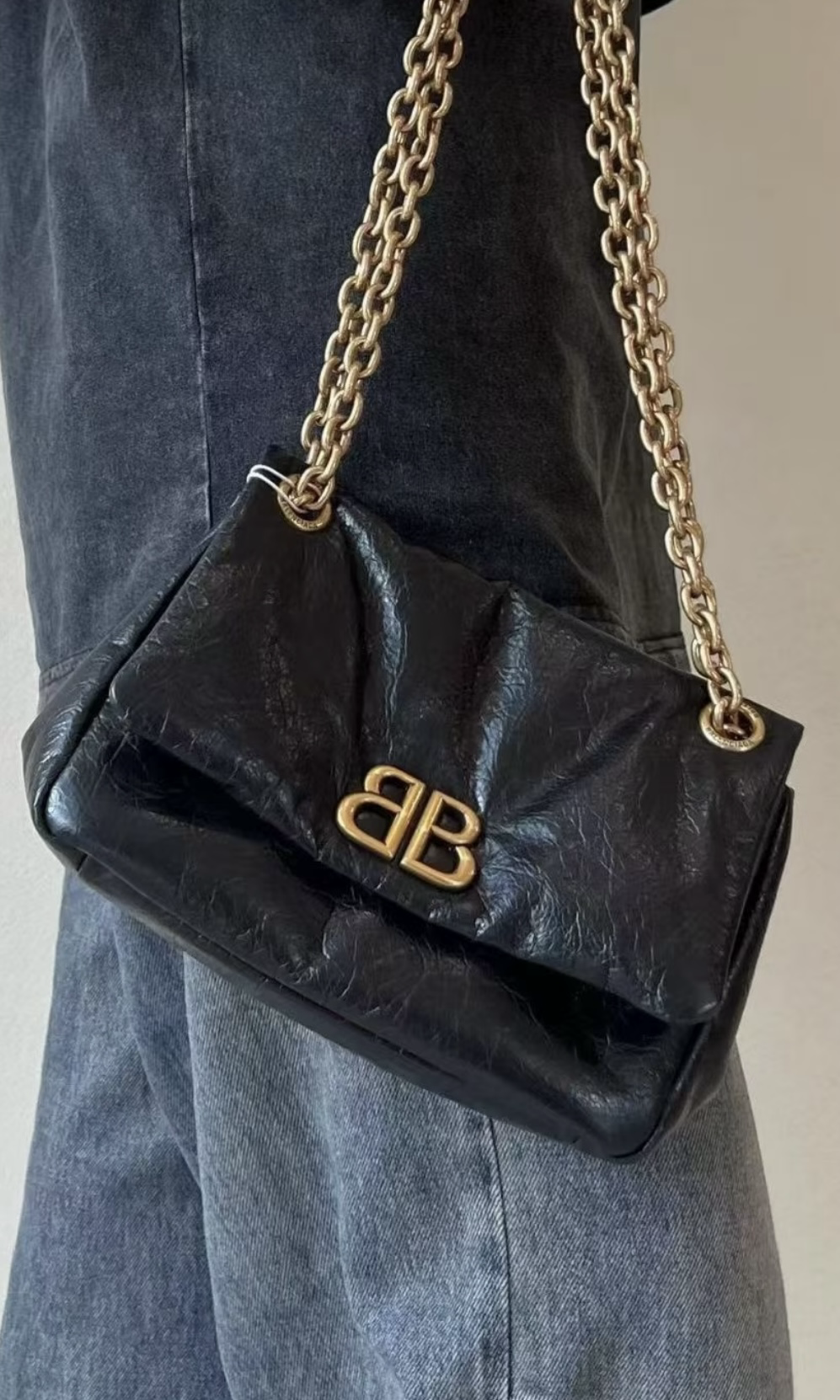 Balenciaga Monao 黑金mini