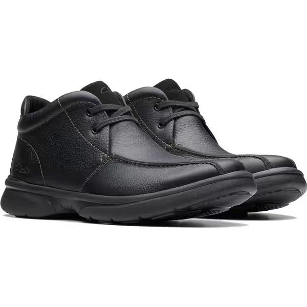 【預購】CLARKS H060923 男裝真皮休閒鞋（黑色）