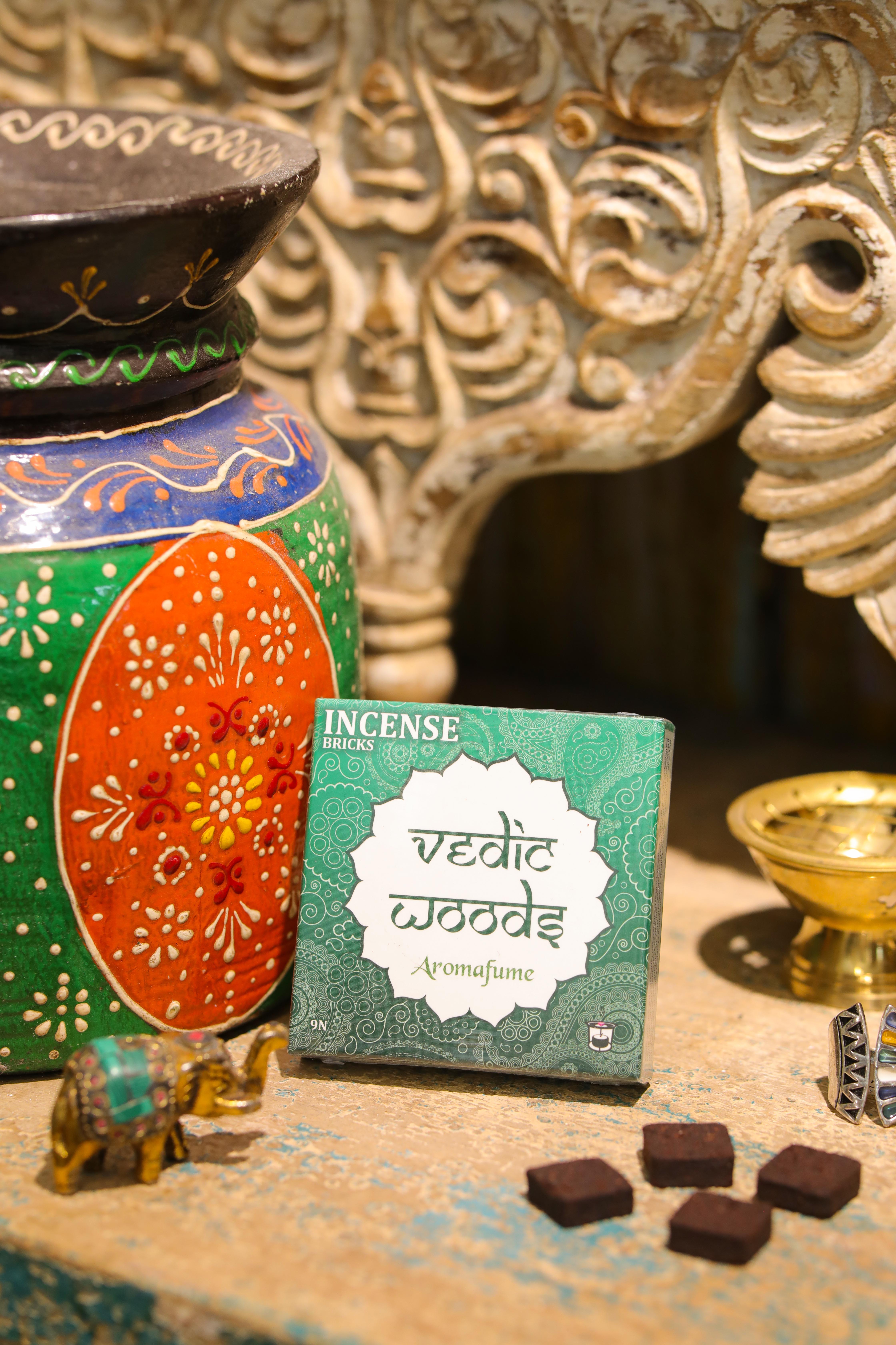 Aromafume - Vedic Woods Incense Bricks (0609)