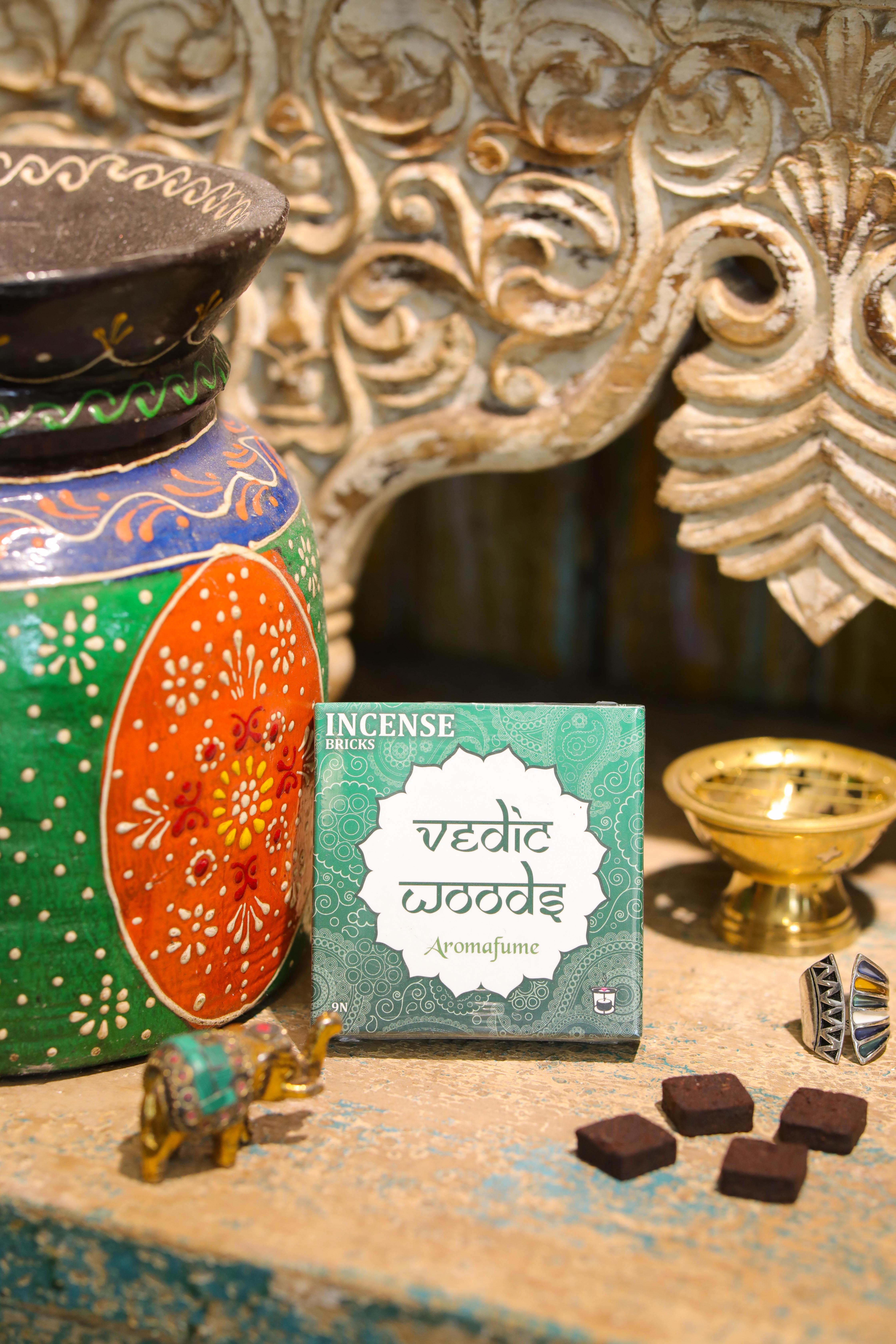 Aromafume - Vedic Woods Incense Bricks (0609)