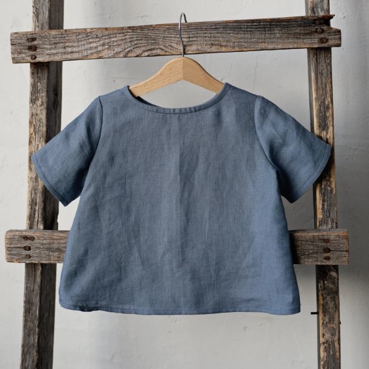(預購)ALL THE BEAUTIFUL LINEN 百搭短袖上衣 T-SHIRT (NEW)