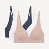 [S] NAUTICA MULTI SEAMLESS WIRELESS BRA, 3-PACK, SZZ1173 (SZZ1173)