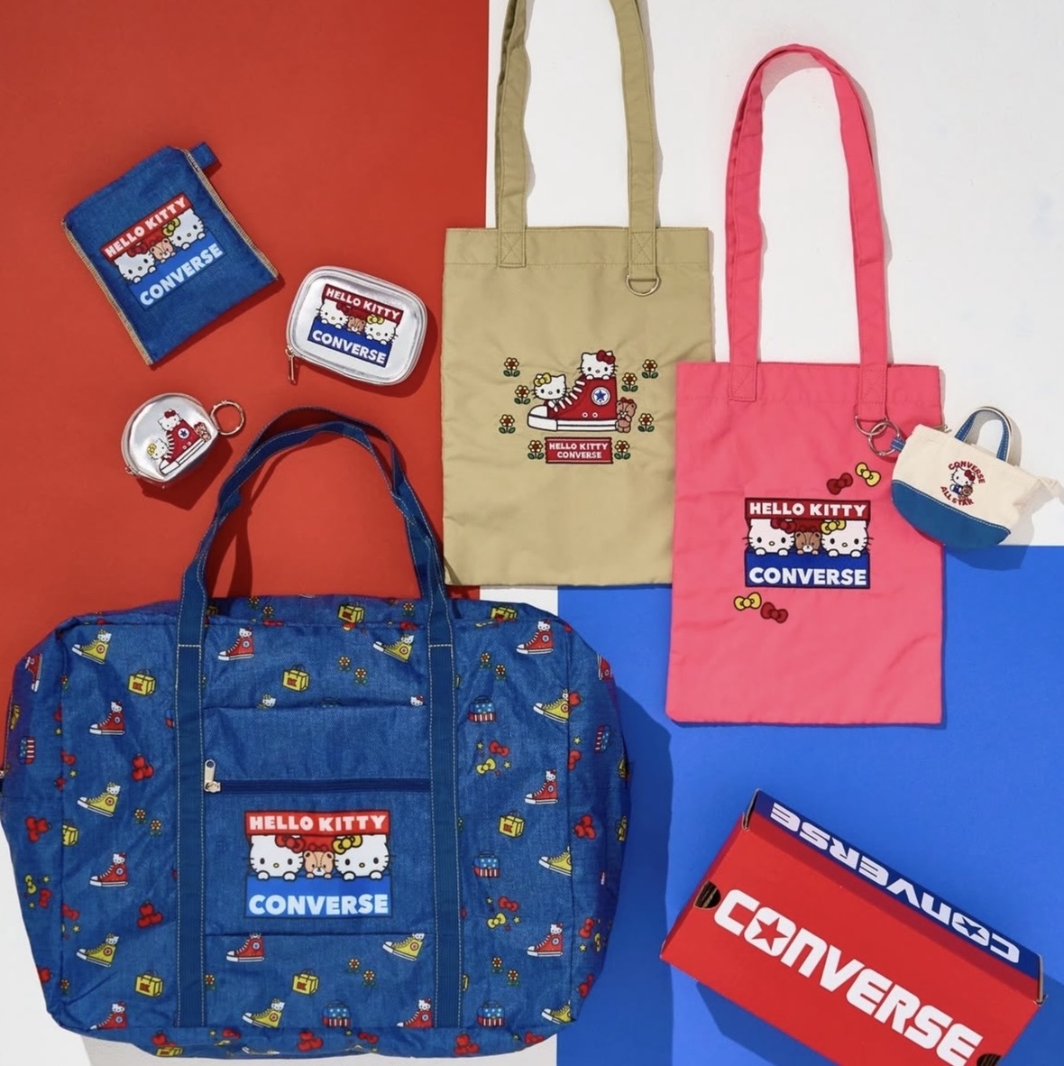Hello Kitty X Converse 聯名系列 (小物類)