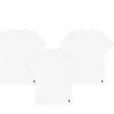 [S] PRL ALL WHITE BIG KID UNDERWEAR T-SHIRT, SRL270 (SRL270)