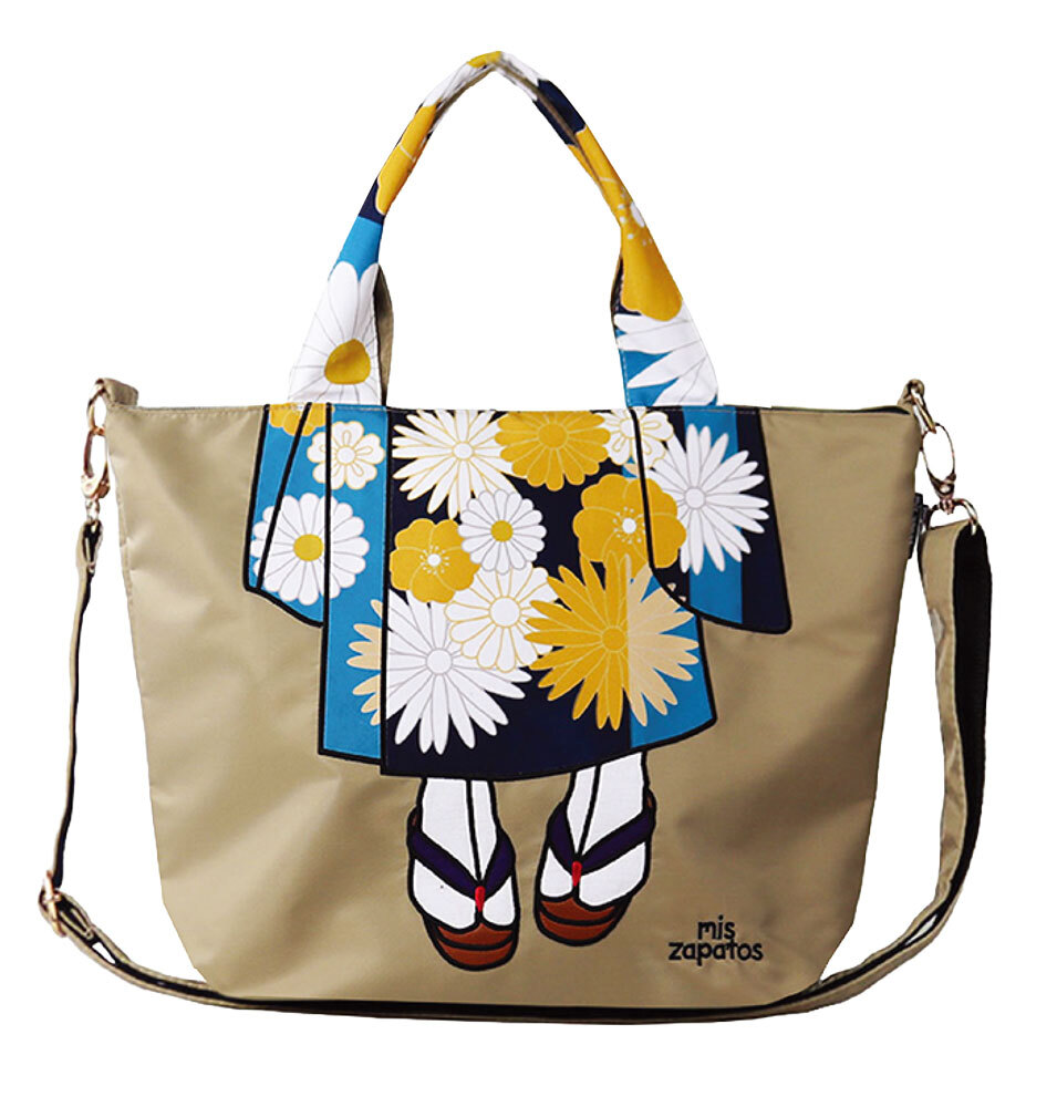 Nylon Kimono Tote(3色可選擇)*折實滿$598包順豐智能櫃*96live